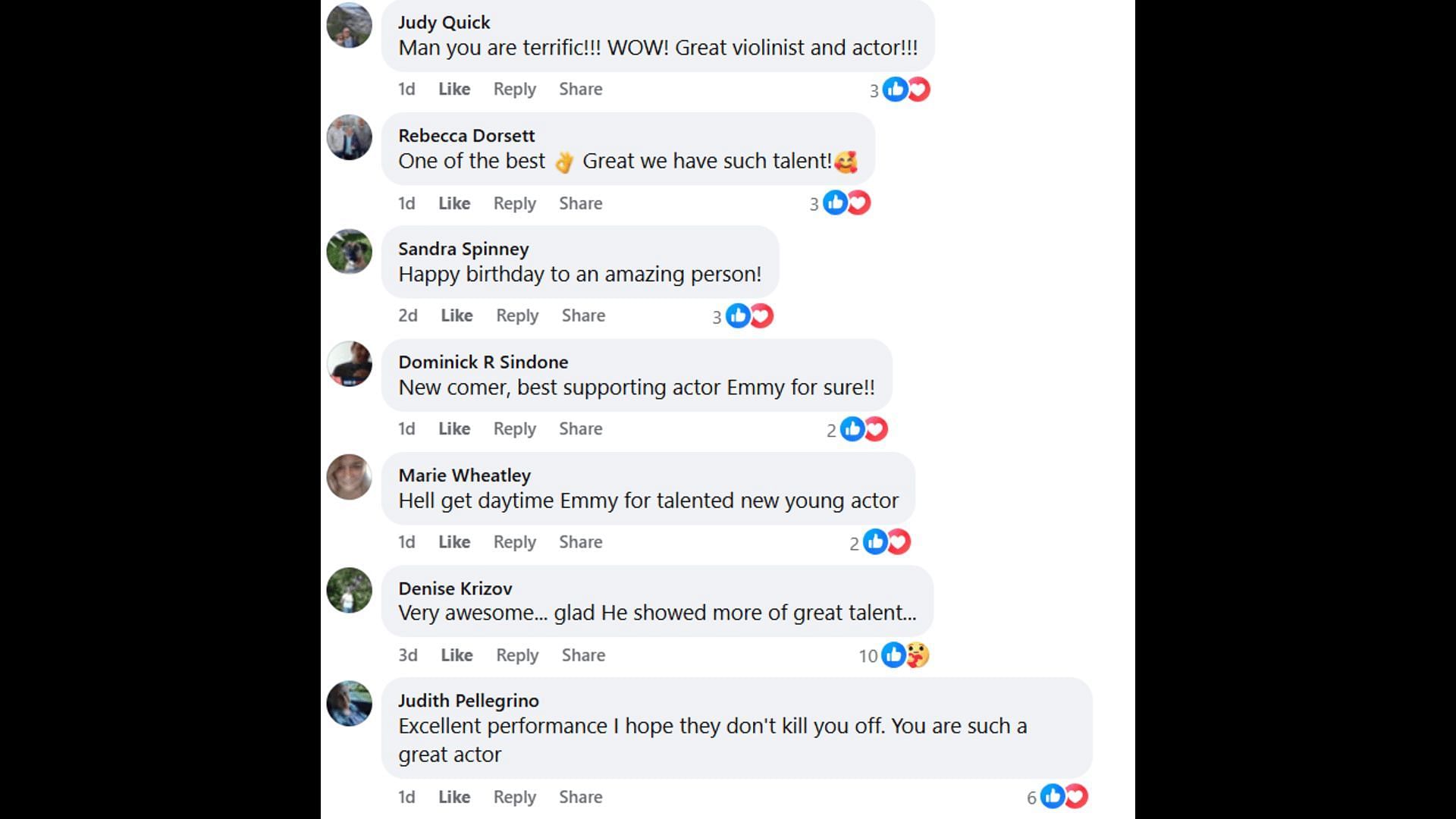 More fan reactions sharing the same sentiments (Image via Facebook/General Hospital Fans - Official)